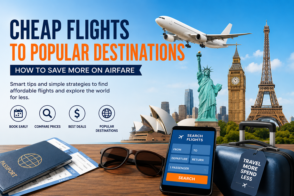 Cheap Flights to Popular Destinations