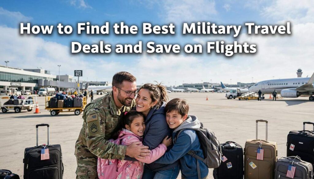 How to Find the Best Military Travel Deals and Save on Flights