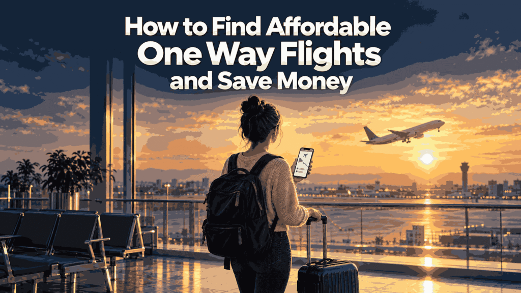 How to Find Affordable One Way Flights and Save Money
